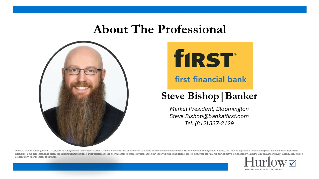 Steve Bishop First Financial Bank
